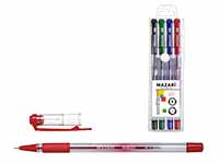 набор 4 ручек масляных 0,7 sailor м-5700-4 /mazari изображение набор 4 ручек масляных 0,7 sailor м-5700-4 /mazari