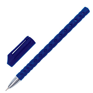 ручка масляная 0.7 orient корп.синий, 142999 синяя /br