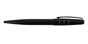 ручка leoncavallo 1.0 корпус черный, к/к, синяя ki-162335 /kinotti