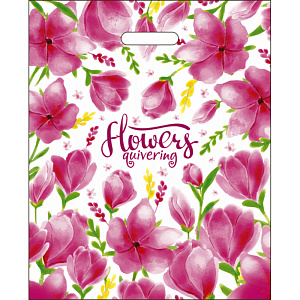 пакет 38*47 трепет, прорубной,  60мкм ламин.  фото