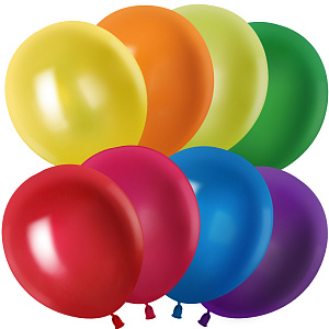 шар воздушный 12"/30см металлик ассорти 512-12ma1 /512