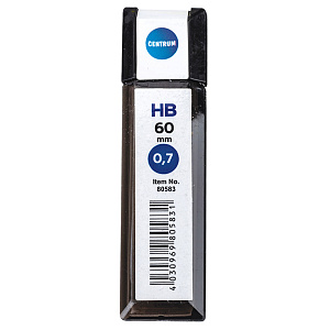 грифели для автокарандашей 0.7мм hb 12шт 60мм, 80583 /centrum изображение грифели для автокарандашей 0.7мм hb 12шт 60мм, 80583 /centrum