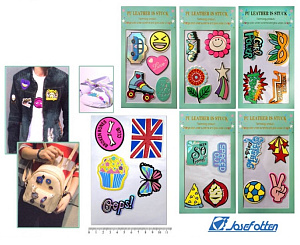 наклейки ассорти  пластиковые, для декорирования 2659 /j.otten