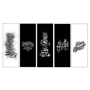 набор закладок 5шт. микс 1, пластиковые, 60*180мм, зп50091 /эксмо