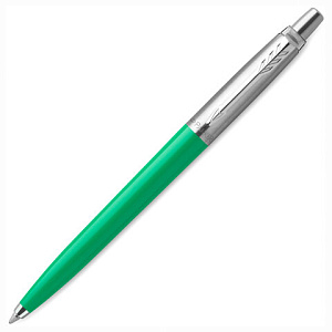ручка jotter orig ct, стальн.корп. +зеленый пластик, блистер, 2076058 /parker