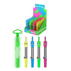 циркуль school 12см металлический в пласт.пенале  31526 /ек