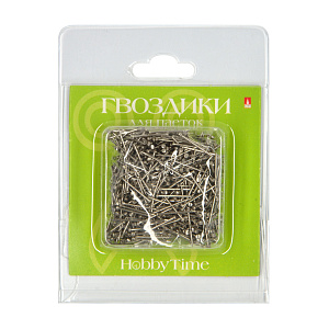 гвоздики для пайеток 13*0,65мм, 1000шт, 2-425 /hobbytime