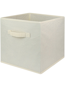 набор коробок для хранения 3 шт 28*28*28см, бежевый хр-7647